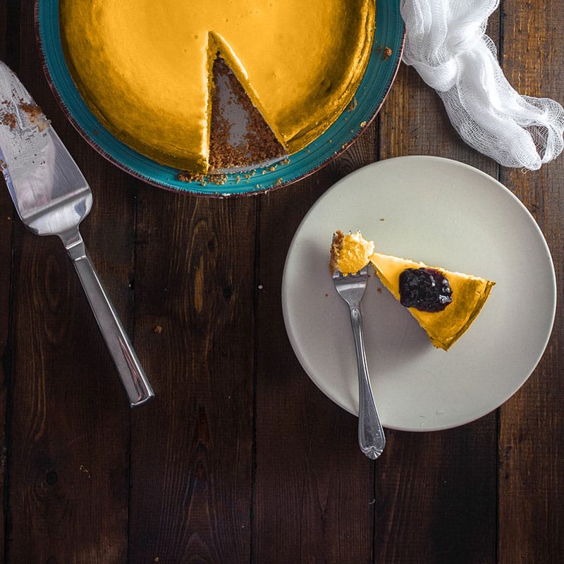 Cheesecake au potimarron